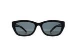 Saint Laurent Cat Eye Vrouwen Glimmend Zwart Grijs SL M153