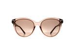 Salvatore Ferragamo Cat Eye Womens Crystal Sand Rose Grey SF1073S