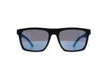 Lacoste Rechthoek Heren Mat Zwart Blauw L957S