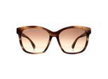 Max Mara Vierkant Dames Glimmend Donkerbruin Bruin Kleurverloop MM0042 Logo9
