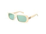 GCDS Beige Acetaat Zonnebril
