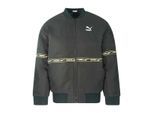 Puma Geruite bomberjack heren (Zwart)