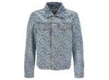 Casablanca Classic Monogram Gebleekte Blauwe Denimjas