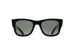 Ray-Ban Vierkant Unisex Gepolijst Zwart Groen Gepolariseerd RB0840S Mega Wayfarer