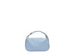 Anna Luchini Turquoise Rundleer Tas