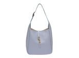 Anna Luchini Turquoise Rundleer Tas