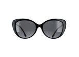 Burberry BE4407 385387 zwart donkergrijs zonnebril