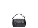 Roberta M Zwart Rundleer Tas