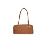 Anna Luchini Brown Rundleer Tas
