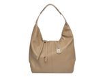 Isabella Rhea Beige Rundleer Tas