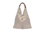 Anna Luchini Beige Rundleer Tas