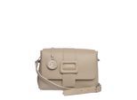Luisa Vannini Beige Rundleer Tas