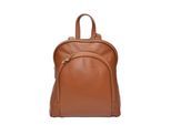 Anna Luchini Brown Rundleer Tas