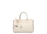 Roberta M Beige Rundleer Tas