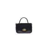 Roberta M Zwart Rundleer Tas