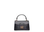 Roberta M Zwart Rundleer Tas