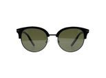 Serengeti Ronde Dames Glimmend Donker Gunmetal Zwart Mineraal Gepolariseerd 555nm Groen Lela