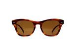 Ray-Ban RB0707S 954/33 gestreepte zonnebril havana bruin