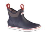 Xtratuf Ankle Deck Gummistiefel Navy/Rot Wellington Boots