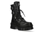 New Rock halfhoge lederen platformlaarzen-WALL373-S6