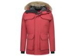Beluomo Winterjas met bontkraag