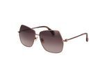 Max Mara Bronzen Metalen Zonnebril