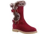 Hush Puppies Meisjes Mini Megan Suede Laarzen (Bourgondië)