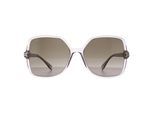 Marc Jacobs Vierkant Dames Grijs Beige Bruin Kleurverloop MJ 1105/S