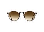 Persol PO3166S 124051 transparant bruin grijs helder bruin gradiënt zonnebril