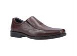 Hush Puppies Jongens Brody Leren Schoenen (Chocoladebruin)