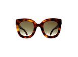 Gucci Zonnebril GG0208S 003 Havana Bruin Verloop