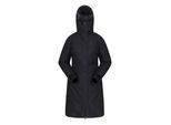 Mountain Warehouse Dames/Dames Polar Dons Hybridejack met lange lengte (Zwart)