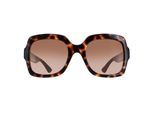 Gucci Square Damen Havanna Braun Farbverlauf GG1337S