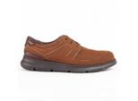 Purapiel Oxford-Schuh Confore10 Braun