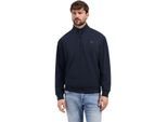 No Excess Sweater half zip interlock night