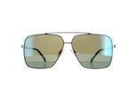 Hugo Boss Sunglasses Boss 1325/S 31Z 3U Ruthenium Havana Kaki Blue Mirror
