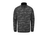 Farah Heren Parker Camouflage Douchebestendige Jas (Zwart)
