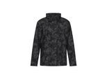 Mo Anorak Heren Donkergrijs zwart camouflage