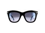 Tom Ford zonnebril Julie FT0685 01c Black Gray Gradient