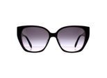 Alexander McQueen Cat Eye Dames Zwart Grijs Gradiënt AM0284S