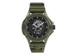 Philipp Plein The $kull Ecoceramic Herrenuhr grün PWUBA0423