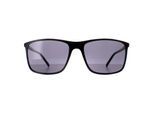 Calvin Klein CK22558S 001 glanzend zwart grijze zonnebril