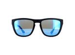 Tommy Hilfiger Square Mens Matte Blue Blue Mirror Sonnenbrillen