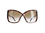 Tom Ford Butterfly Womens Blonde Havana Brown Gradient FT0943 Jasmin Sunglasses