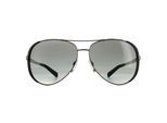 Michael Kors Aviator Womens Gunmetal Black Gray Gray Digient Zonnebril