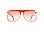 Chloe Aviator Dames Shiny Blonde Havana Oranje gradiënt CH0104S