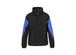 Mo Blouson Heren Zwart koningsblauw colorblock