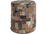Veer Carpets Poef royal labels rond