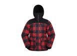 Mountain Warehouse Herren Drayton wasserdichte Skijacke (Rot/Schwarz)