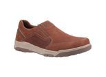 Hush Puppies Leren herenschoenen Fletcher (Tan)